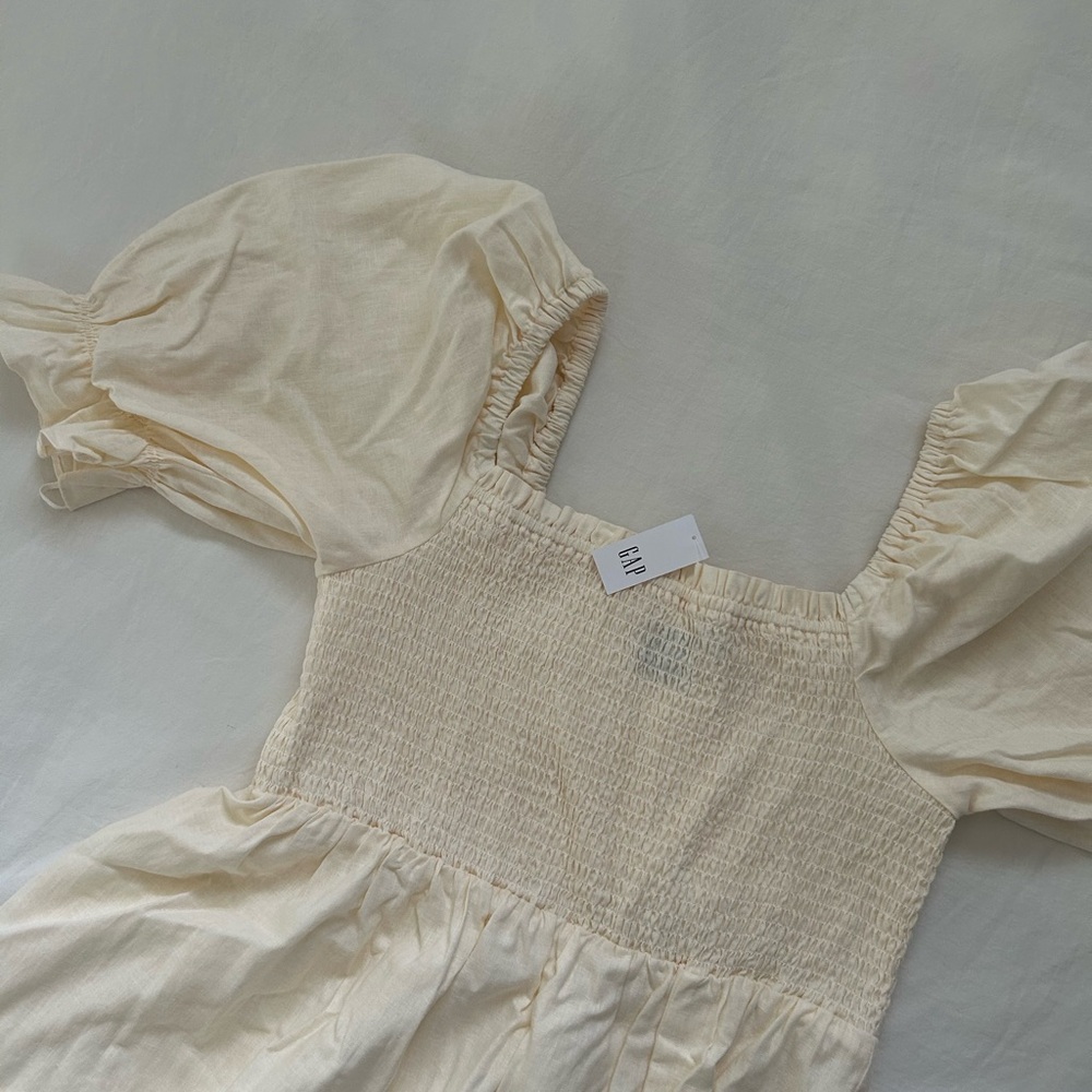 NWT GAP linen blend dress - Picture 2 of 7